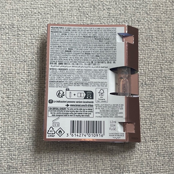 ‼️FREE‼️NEW‼️Lancome LA VIE EST BELLE EAU DE BRIGHT IRIS & WARM VANILLA - Picture 4 of 5